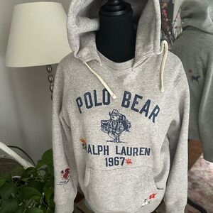 Vintage Ralph Lauren Polo Bear hoodie